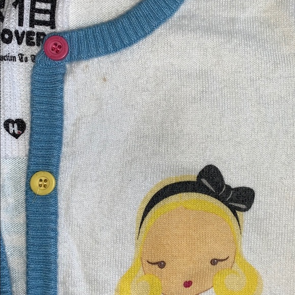 Harajuku Lovers cardigan, size medium - Picture 4 of 7